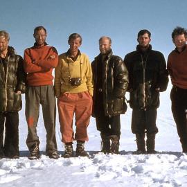 N Z Alpine Club Expedition members