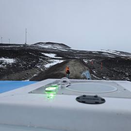 SMOL-X lidar hatch whilst lasing