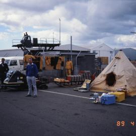 Equipment to Antarctica 