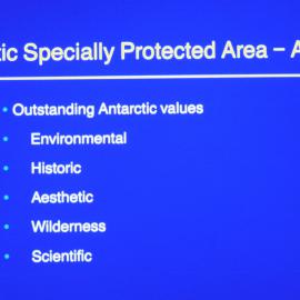Antarctic Specially Protected Area- ASPA 
