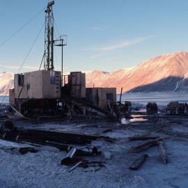 Debris strewn around CIROS II site