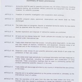 Antarctic Treaty 