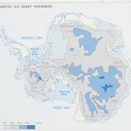Antarctic Ice Sheet Thickness