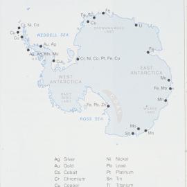 Minerals in Antarctica 