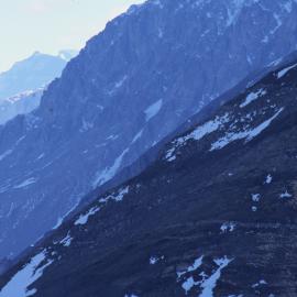 Asgard Range from Mount Falconer 