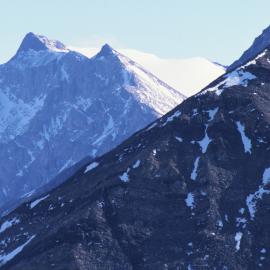 Asgard Range from Mount Falconer 
