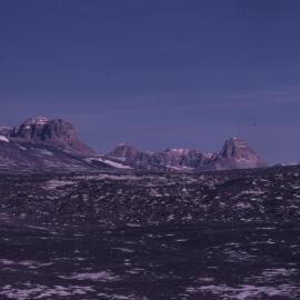 From Lake Vida up McKelvey Valley to Olympus Range 