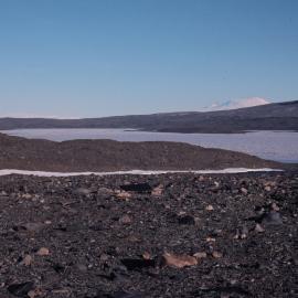 Mount Erebus from Taylor Valley 