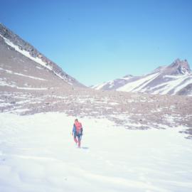 Trekking up Black Ridge 