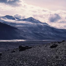 Wright Valley from slopes of Mt Odin 