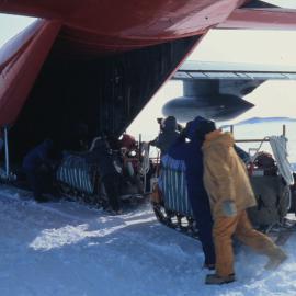 Loading the  plane 