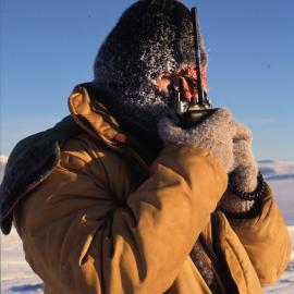 Scheduled radio contact with Scott Base - Bruce McGregor