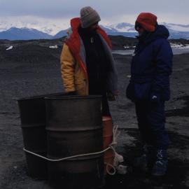 Royds Garden's Jim Bradley & Steve de Mora at Bratina Island 