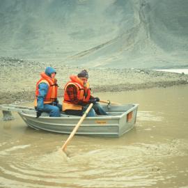 The SS Titanic in use on Lake Vanda 