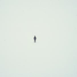 Person Out in the Snow
