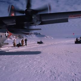 C-130 open field landing 