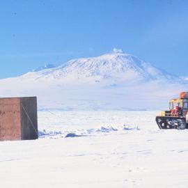 Butter Point Hut and Erebus
