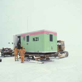 Cargo Train near Strand Moraines