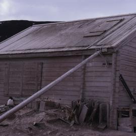 Borchgrevink's Hut before restoration 