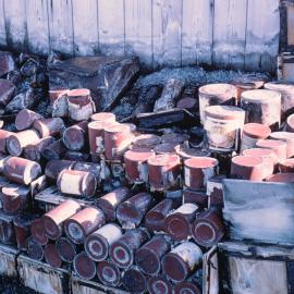 Can Stores Outside Shackleton's Hut