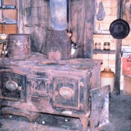 Old Stove inside Shackleton's Hut