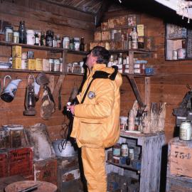 Pete Cresswell Inside Shackleton's Hut