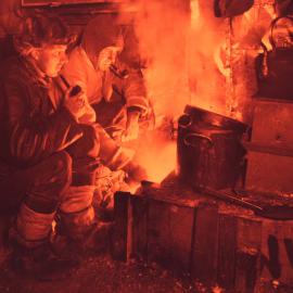 Meares and Oates at Blubber Stove