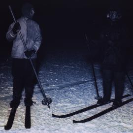 Night Skiing with Oates and Meares