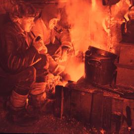 Meares and Oates at Blubber Stove