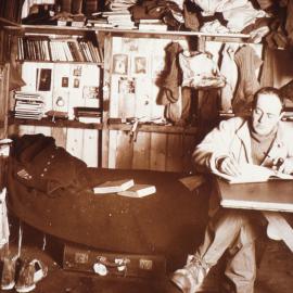 Captain Scott in his Den