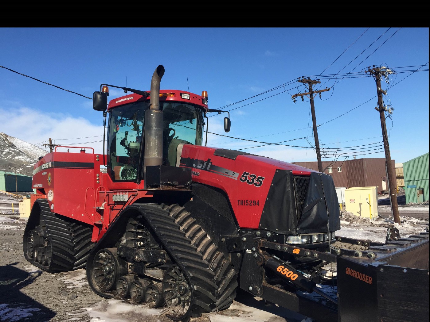 Ice sled and tractor