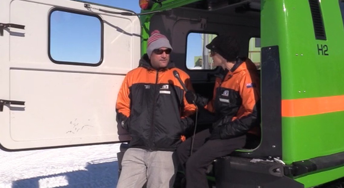 LEARNZ 2017 Travelling out to Ross Ice Shelf Camp